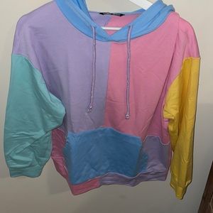 Multicolor Shein Hoodie